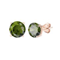Pendientes Amen Mujer SOLITARIO in Plata Zircone ORFERVE - ORFERVE